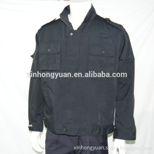 custom wholesale security guard uniform black samples